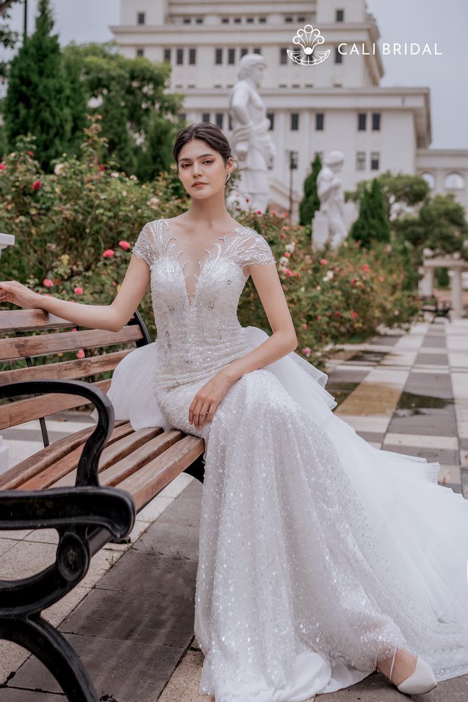 6 mẫu váy cưới đuôi cá đẹp nhất 2020 cho cô dâu  Quyên Nguyễn Bridal